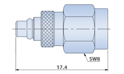 MMCX Plug to SMA Plug