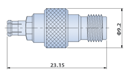 MCX Plug to SMA Jack