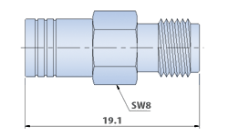 SMB Plug to SMA Jack