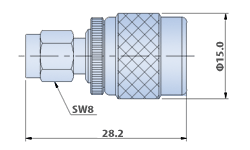 SMA Plug to TNC Plug