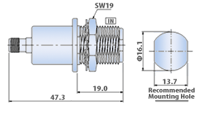 RF Arrestor : SMA Jack to N Type Jack