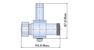 RF Arrestor : 7/16 Plug to Jack