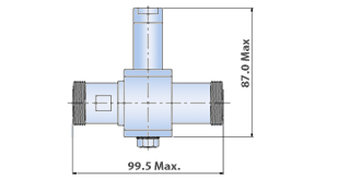 RF Arrestor : 7/16 Jack to Jack