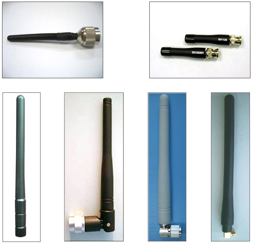 Rf Antennas with Rubber Terminal