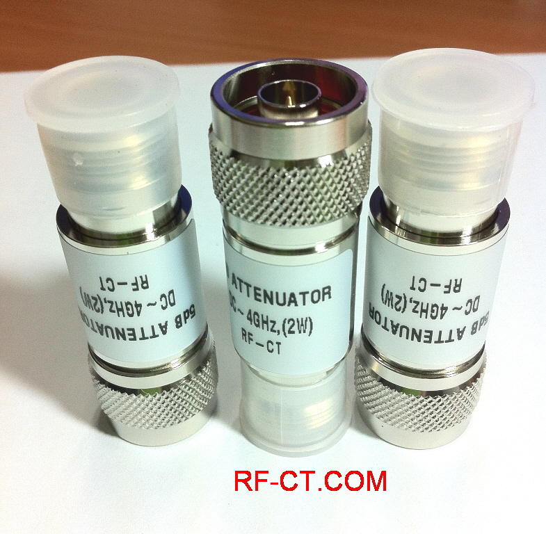 2W RF Attenuators N type - Round B