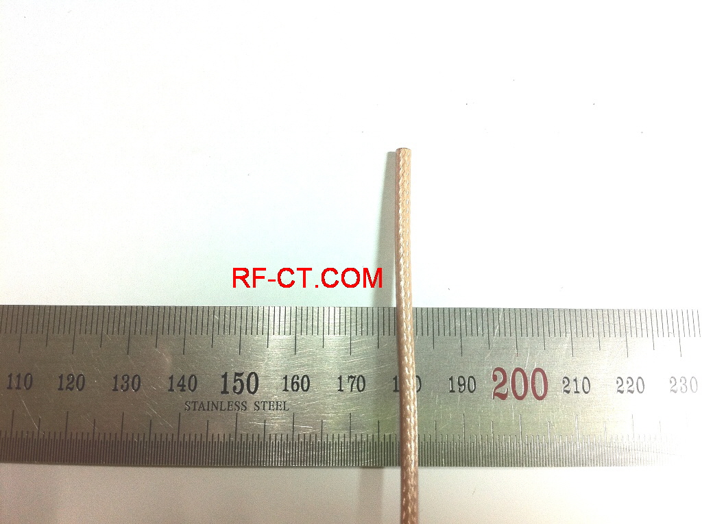 RG 316 cable RF coaxial type - Dimension