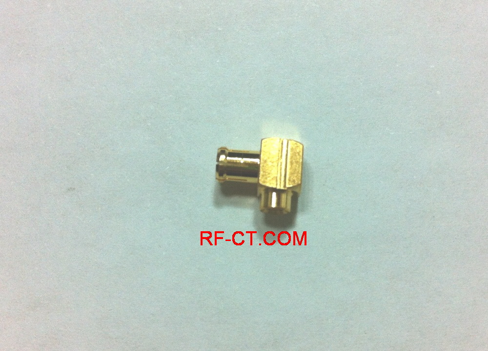 mcx connectors rf coaxial type - plug, right angle