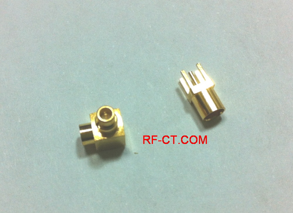 mmcx connectors rf coaxial - straight, right angle type 