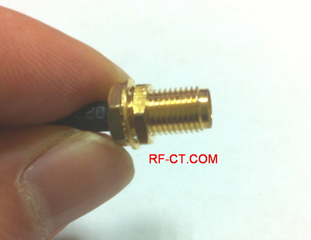 SMA Connectors RF Coaxial - bulkd head jack