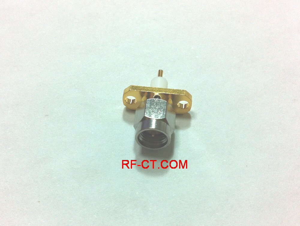 SMA Connectors RF Coaxial - 2 hole plug